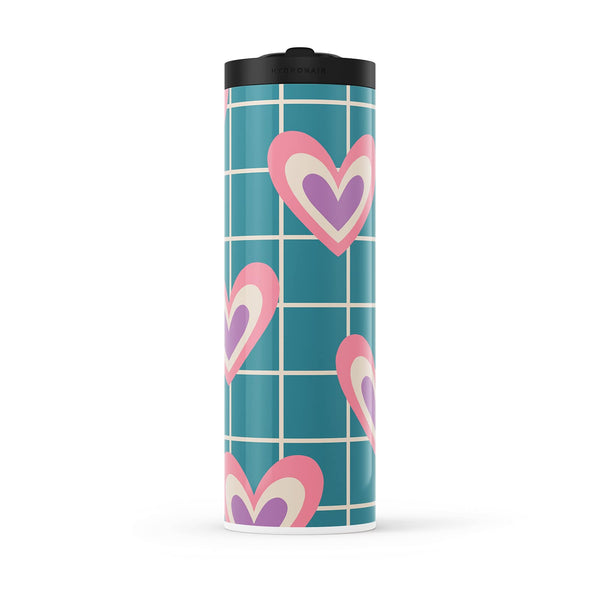 Blue Retro 560ml Water Bottle By Hydronair