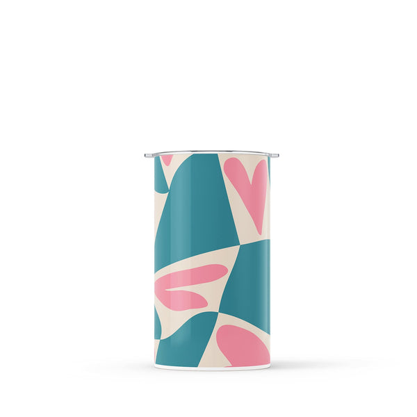 Blue Retro 340ml Reusable Coffee Cup By Hydronair