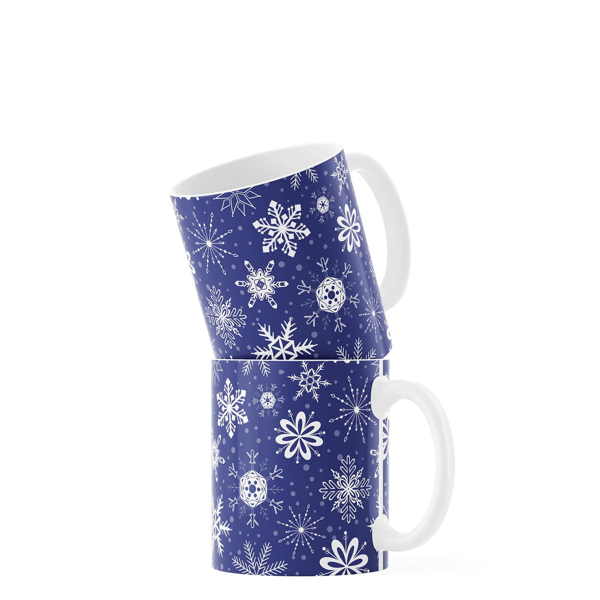 Blue Snowflake Coffee Mug