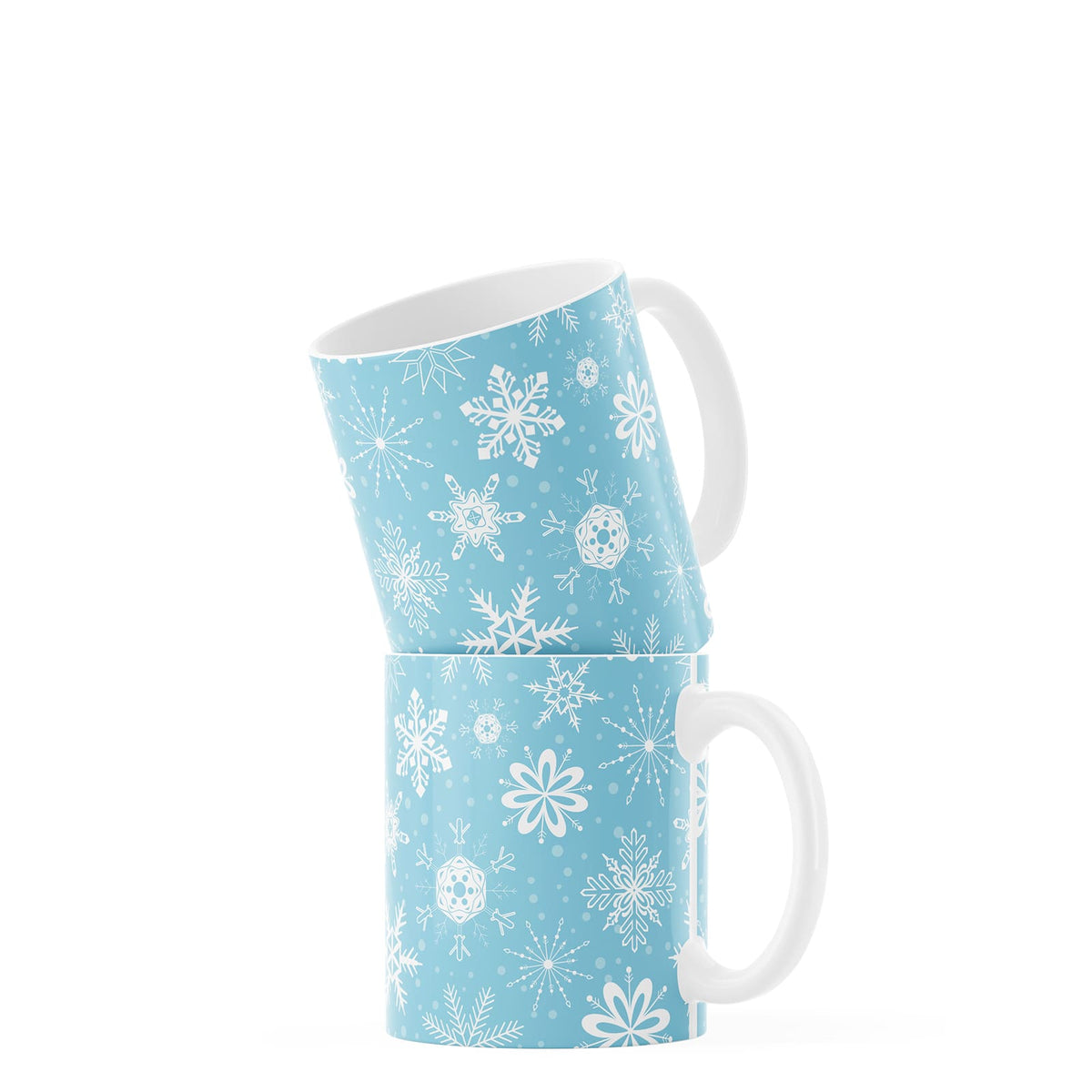 Blue Snowflake Coffee Mug