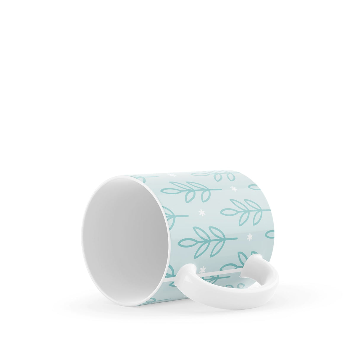 Blue Winter Ceramic Mug