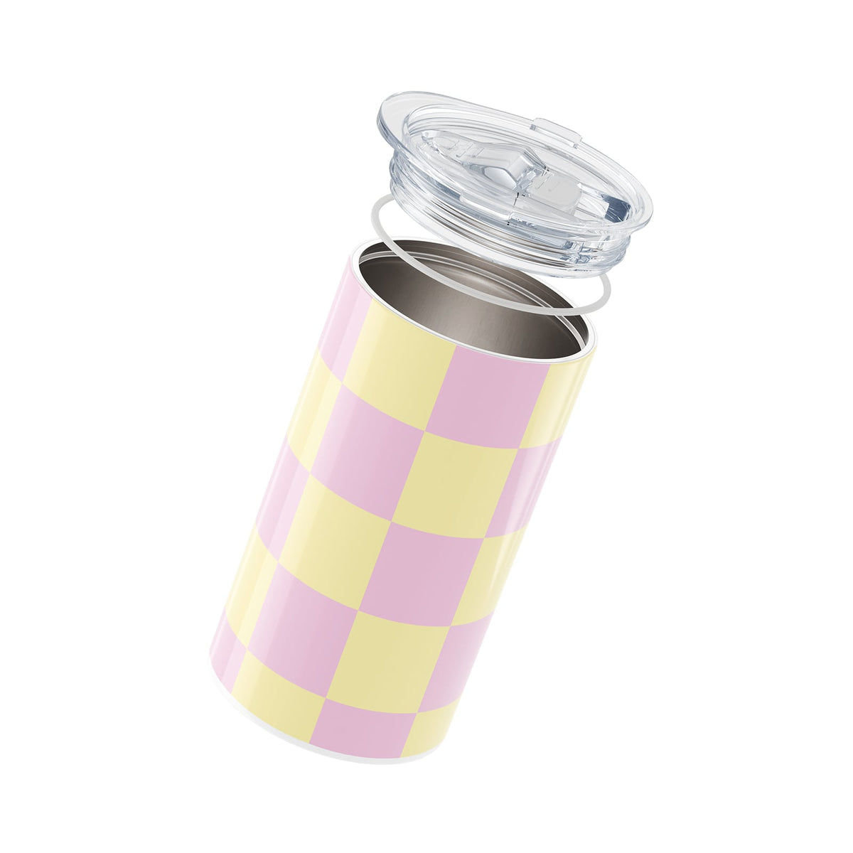 Blush Checkered 340ml Coffee Cup By Hydronair