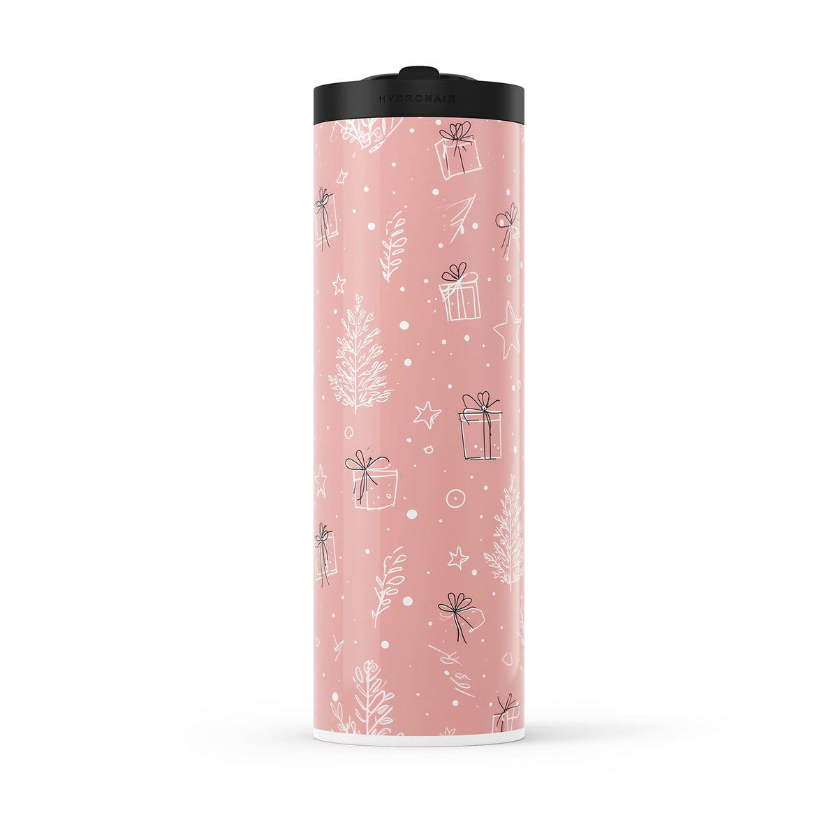 Blush Christmas 560ml Water Bottle By Hydronair