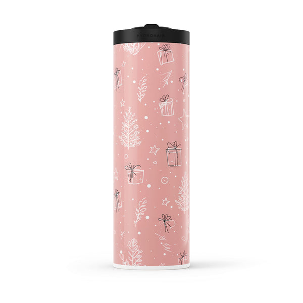 Blush Christmas 560ml Water Bottle By Hydronair