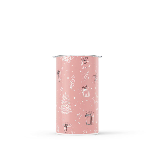 Blush Christmas 340ml Reusable Coffee Cup By Hydronair