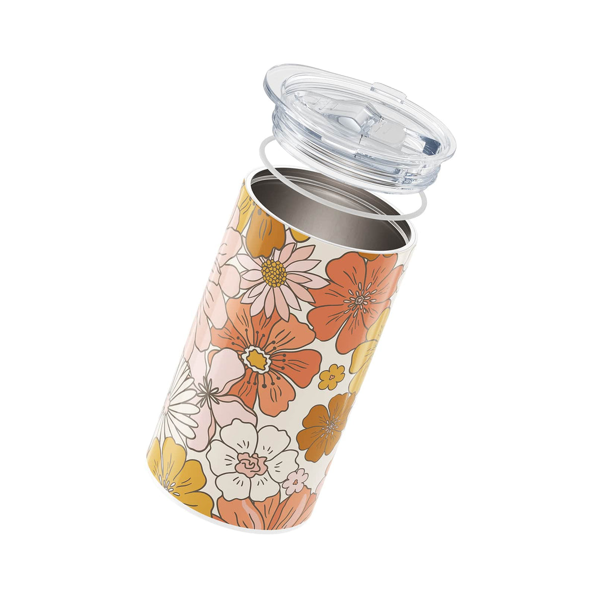 Boho Floral 340ml Coffee Cup By Hydronair