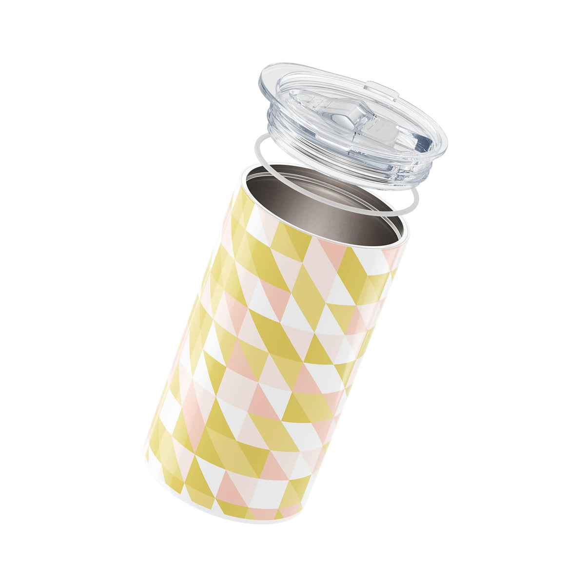Bright Gold Geometric 340ml Coffee Cup By Hydronair 