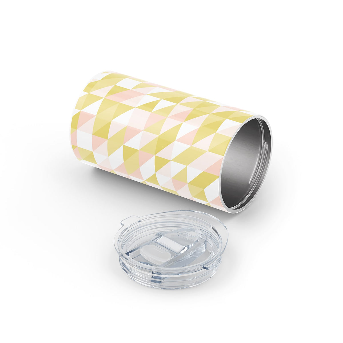 Bright Gold Geometric 340ml Reusable Cup By Hydronair 