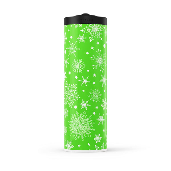 Bright Green Winter 560ml Water Bottle By Hydronair