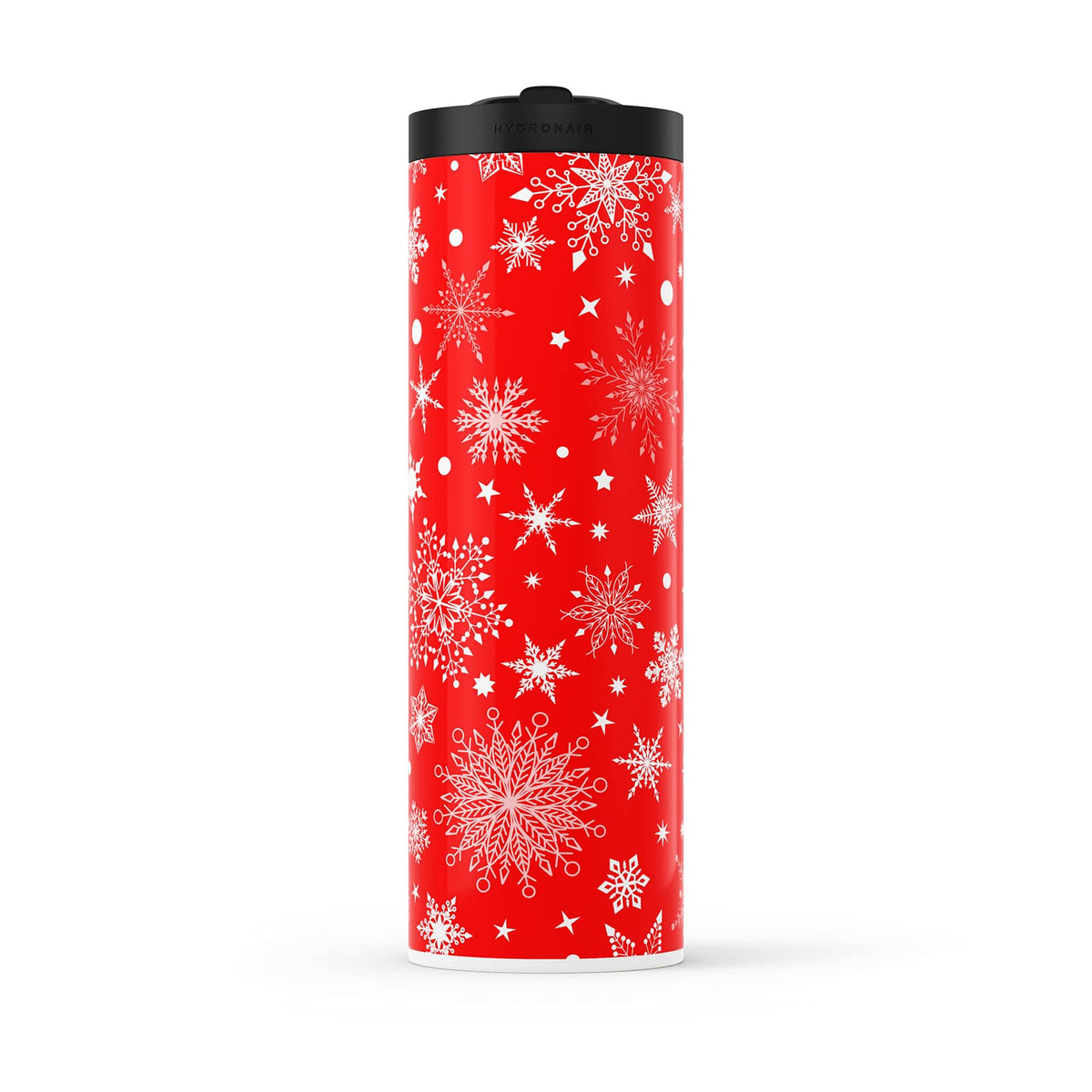 Bright Red Winter 560ml Water Bottle By Hydronair