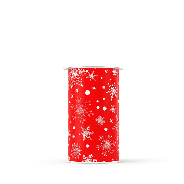Bright Red Winter 340ml Reusable Coffee Cup By Hydronair 