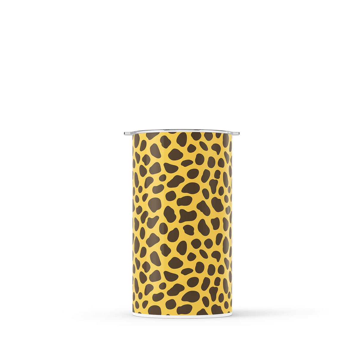Brown Animal Print 340ml Reusable Coffee Cup By Hydronair 