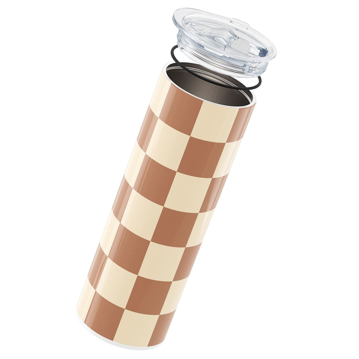 Brown Checkered 560ml Cup By Hydronair 