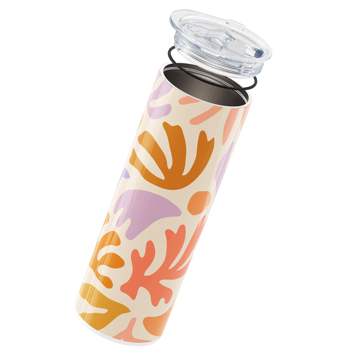 Brown Floral Spring 560ml Cup By Hydronair 