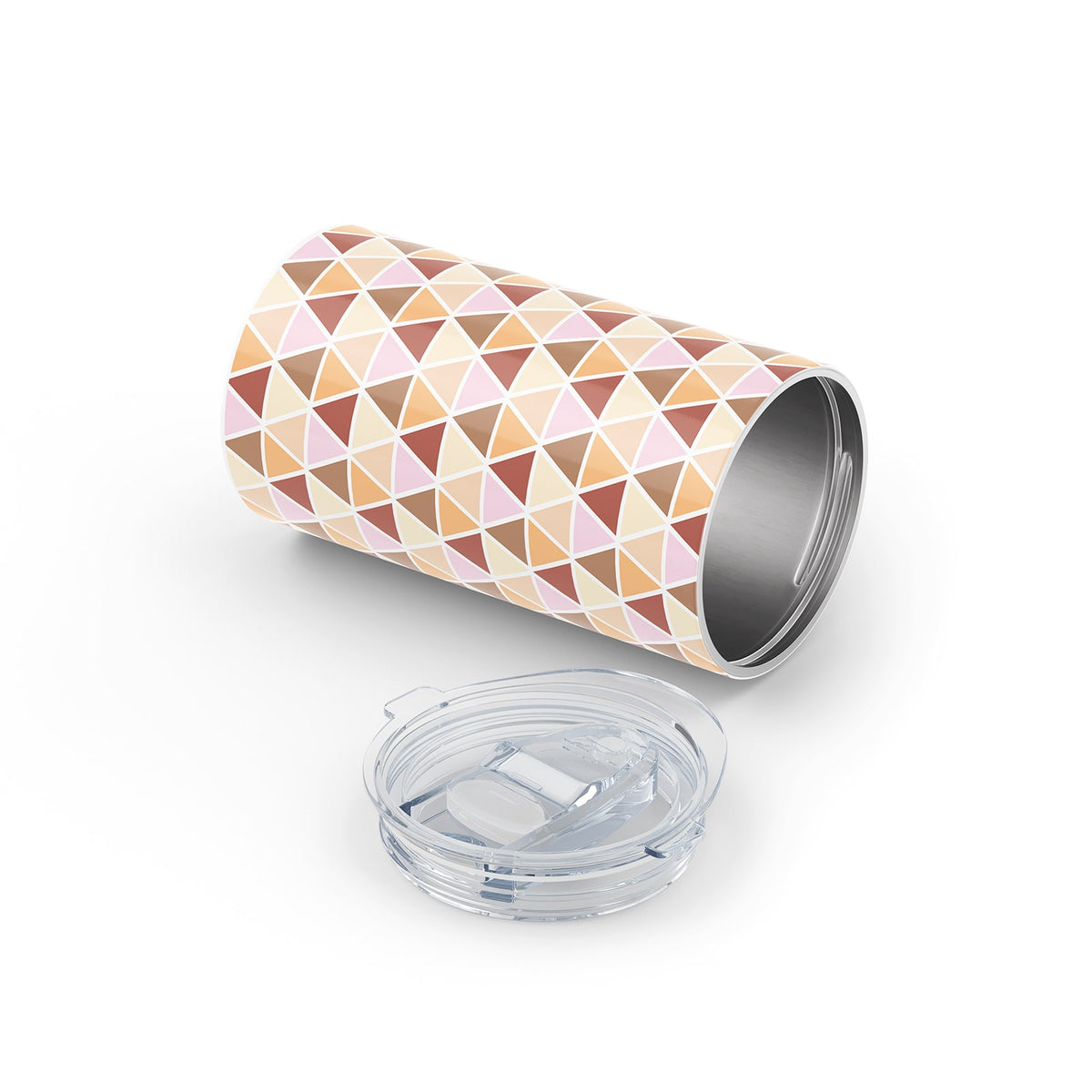 Brown Geometric 340ml Reusable Cup By Hydronair 