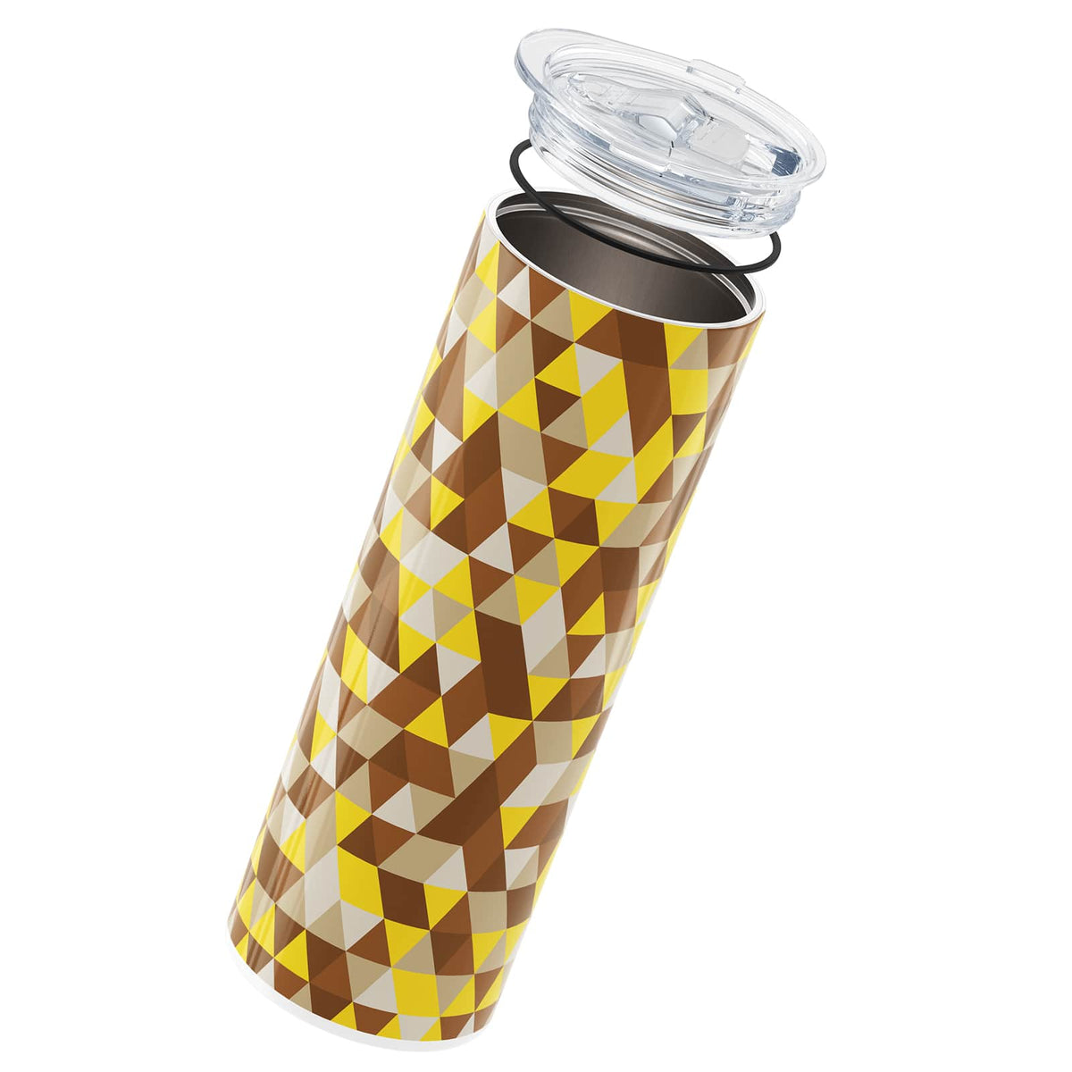 Brown Geometric 560ml Cup By Hydronair 