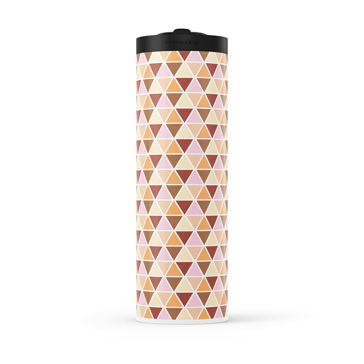 Brown Geometric 560ml Water Bottle By Hydronair