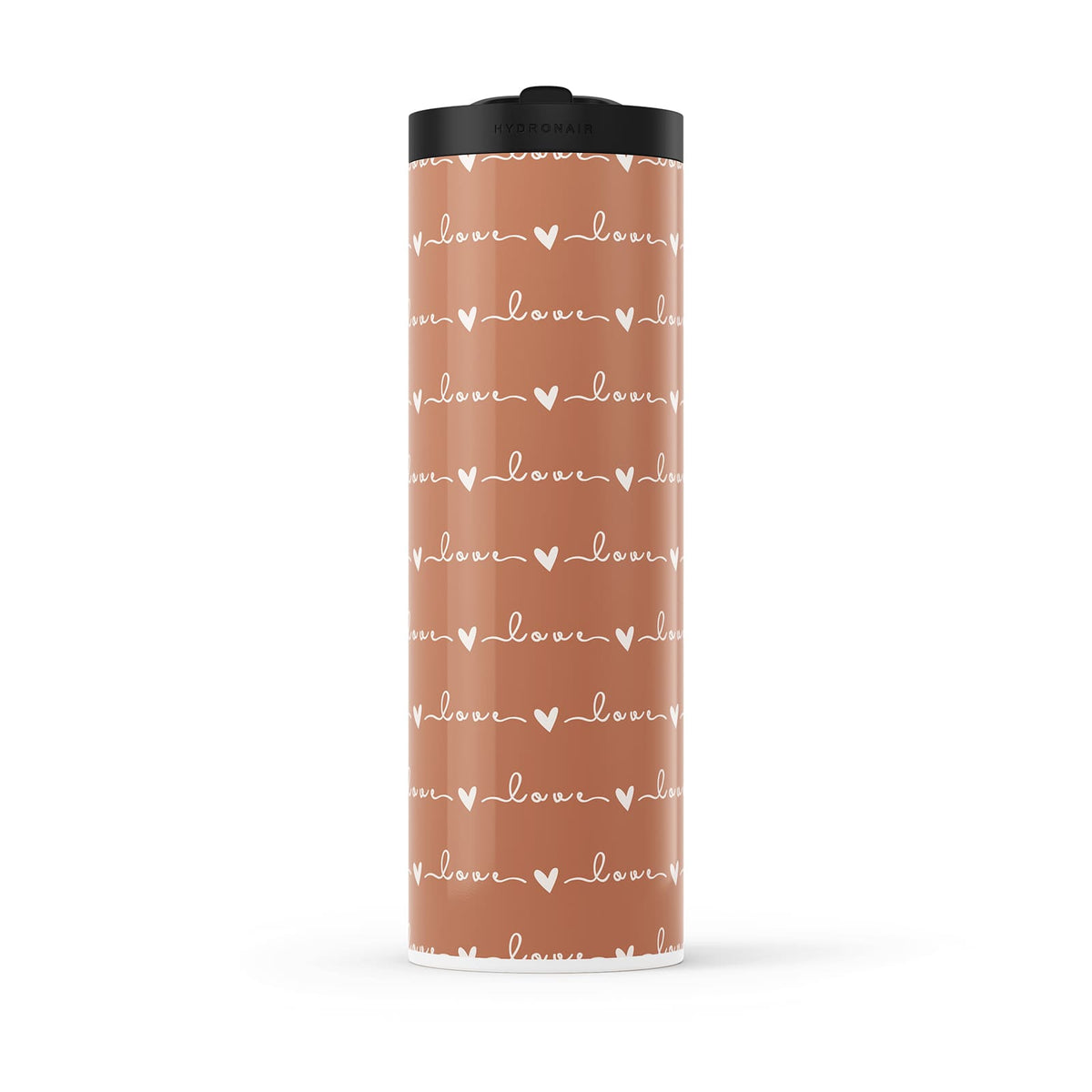 Brown Valentines 560ml Water Bottle By Hydronair