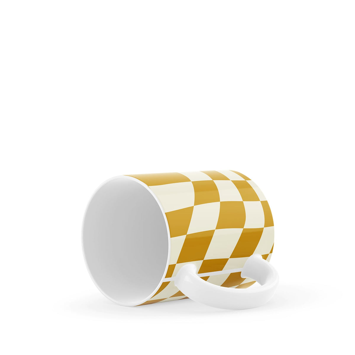 Checkered Ceramic  Mug