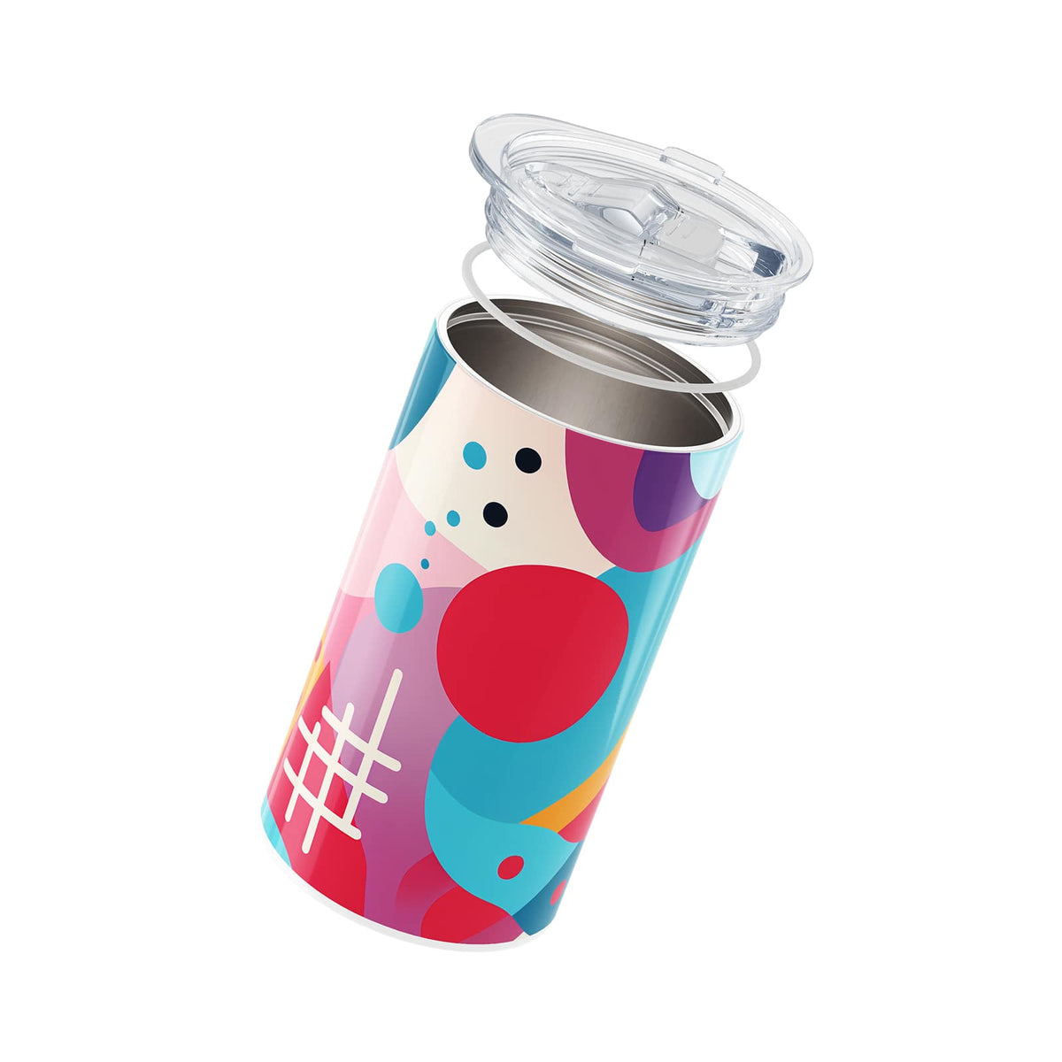Colourful Abstract 560ml Cup By Hydronair
