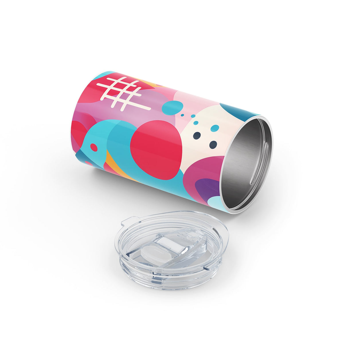Colourful Abstract 340ml Reusable Cup By Hydronair 