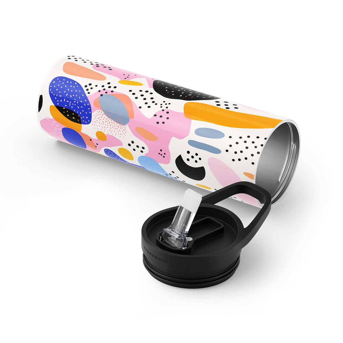 Colourful Abstract 560ml Bottle By Hydronair