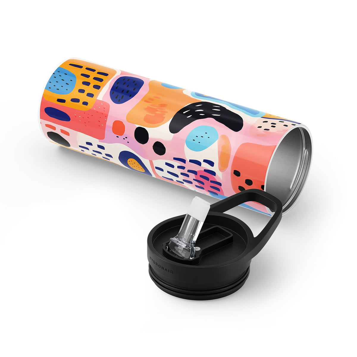 Colourful Abstract 560ml Bottle By Hydronair