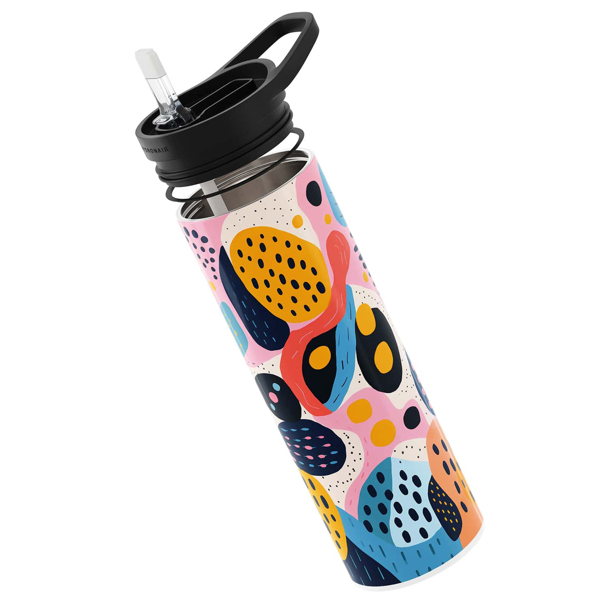 Colourful Abstract 560ml Reusable Bottle By Hydronair