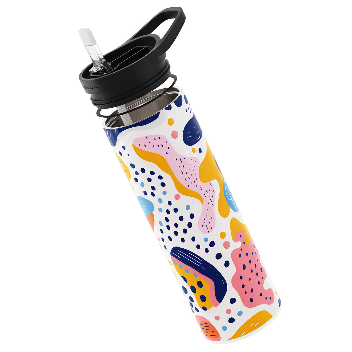 Colourful Abstract 560ml Reusable Bottle By Hydronair