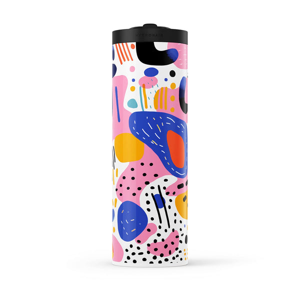 Colourful Abstract 560ml Water Bottle By Hydronair