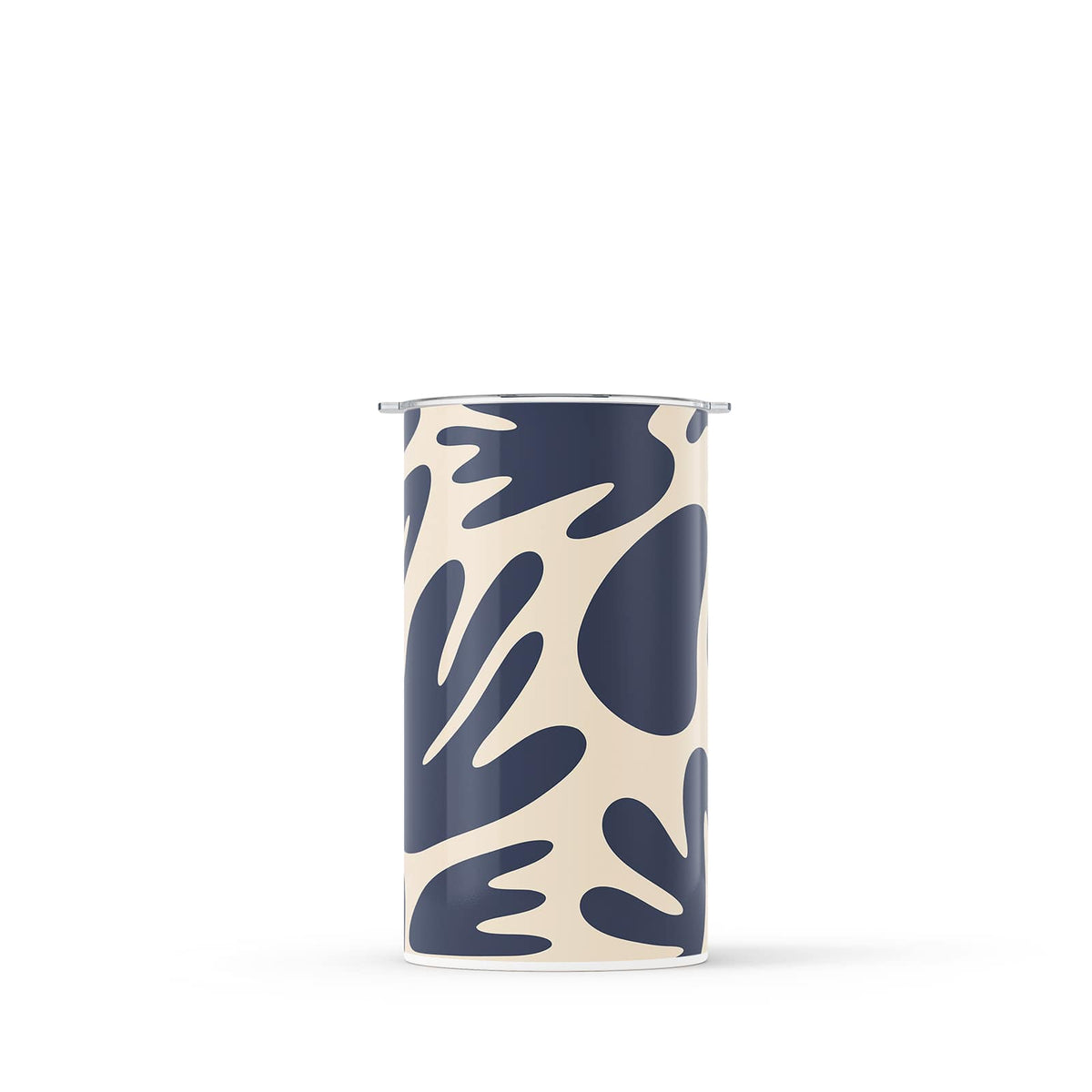 Cream Floral Spring 340ml Reusable Coffee Cup By Hydronair 