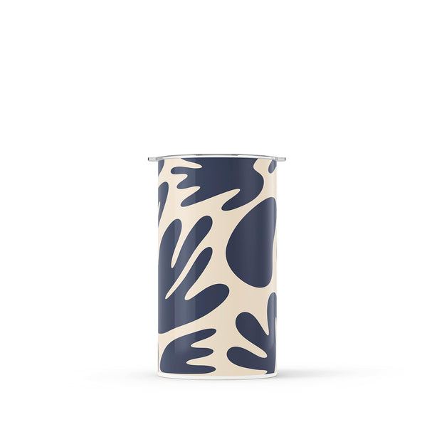 Cream Floral Spring 340ml Reusable Coffee Cup By Hydronair 