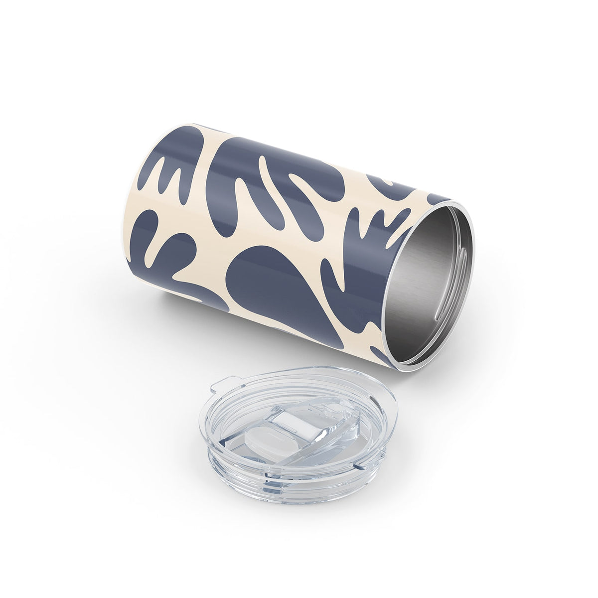 Cream Floral Spring 340ml Reusable Cup By Hydronair 