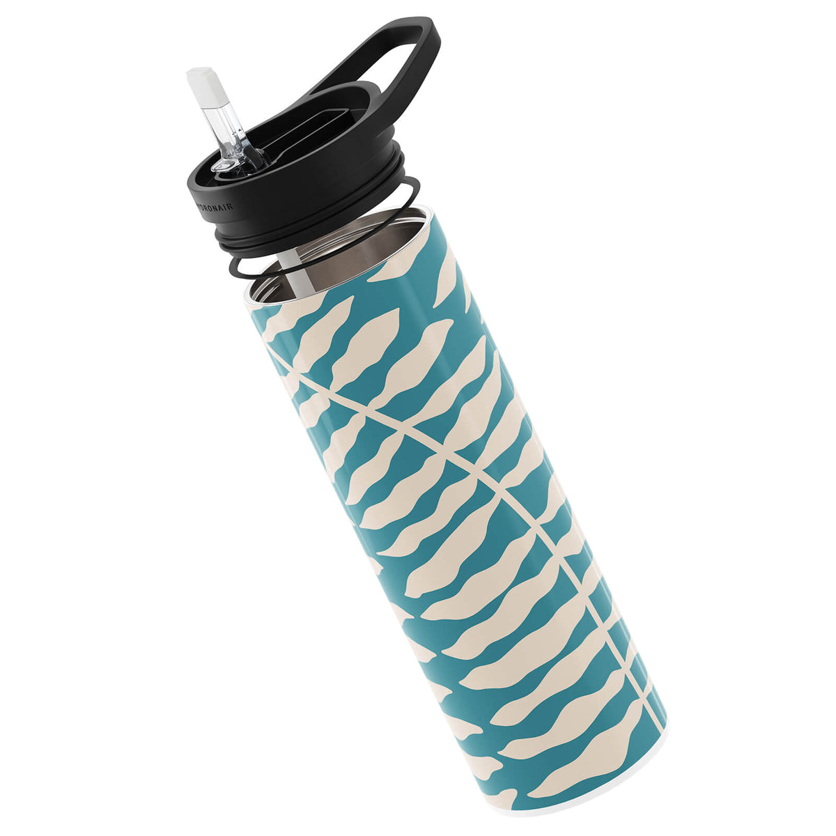 Cream Retro 560ml Reusable Bottle By Hydronair