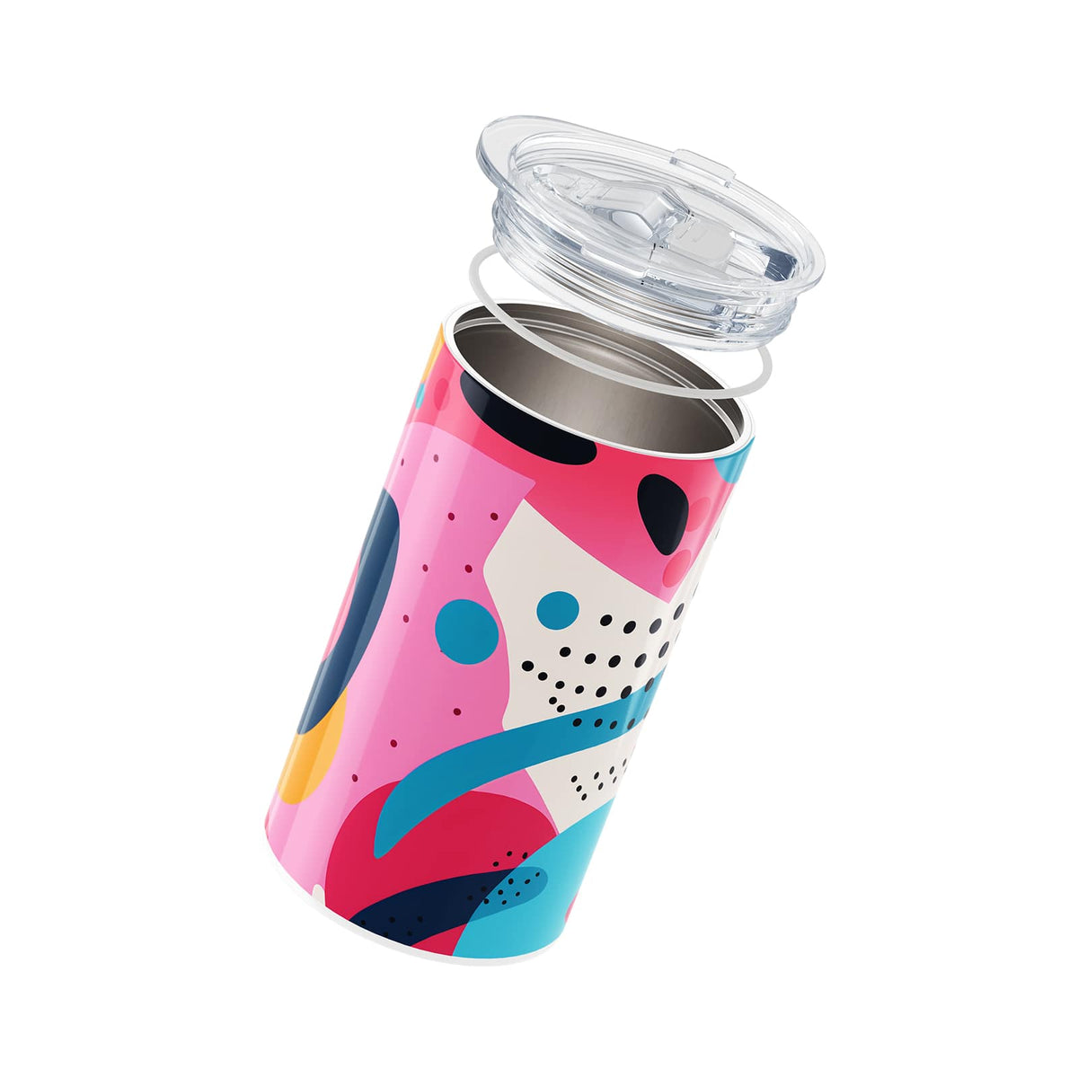 Dark Blue Abstract 340ml Coffee Cup By Hydronair 
