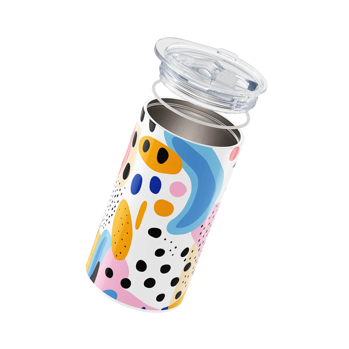 Dark Blue Abstract 340ml Coffee Cup By Hydronair 