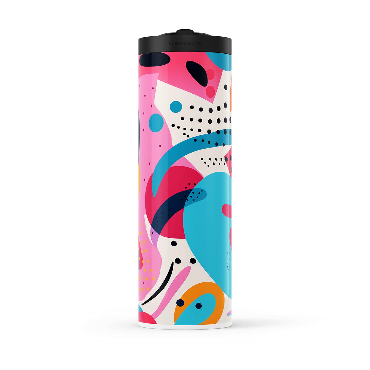Dark Blue Abstract 560ml Water Bottle By Hydronair
