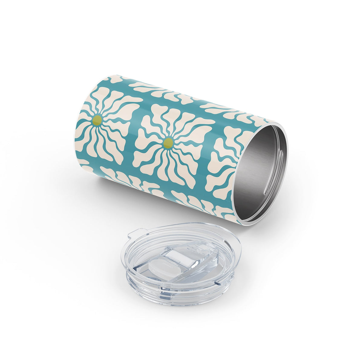 Dark Blue Retro 340ml Reusable Cup By Hydronair 
