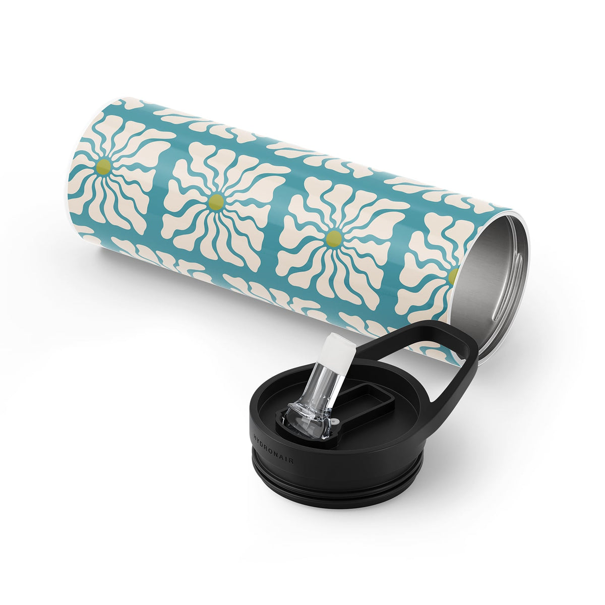 Dark Blue Retro 560ml Bottle By Hydronair