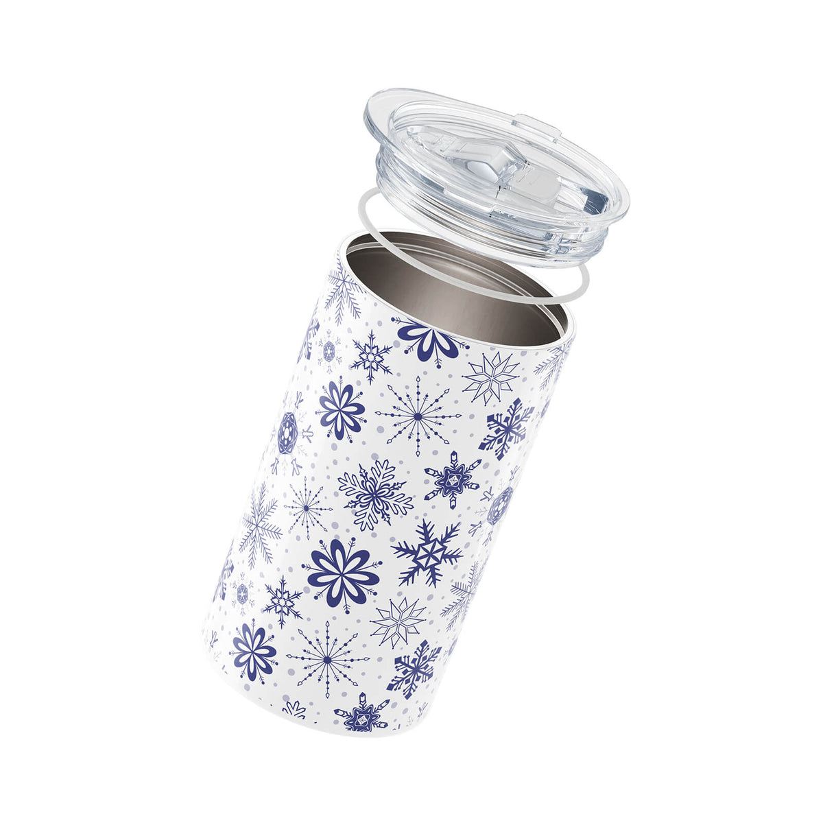 Dark Blue Winter 340ml Coffee Cup By Hydronair 