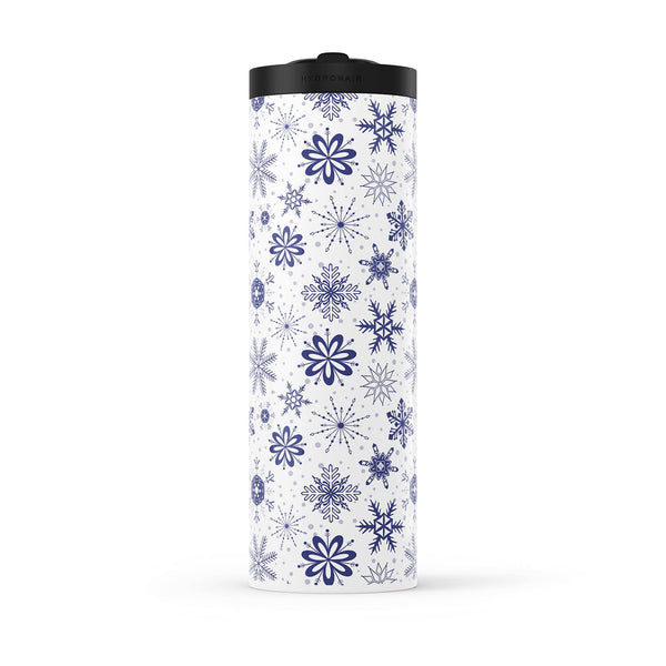 Dark Blue Winter 560ml Water Bottle By Hydronair