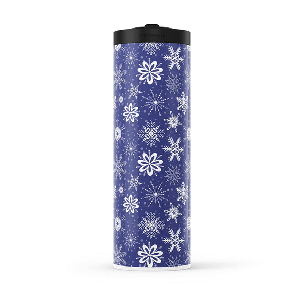 Dark Blue Winter 560ml Water Bottle By Hydronair