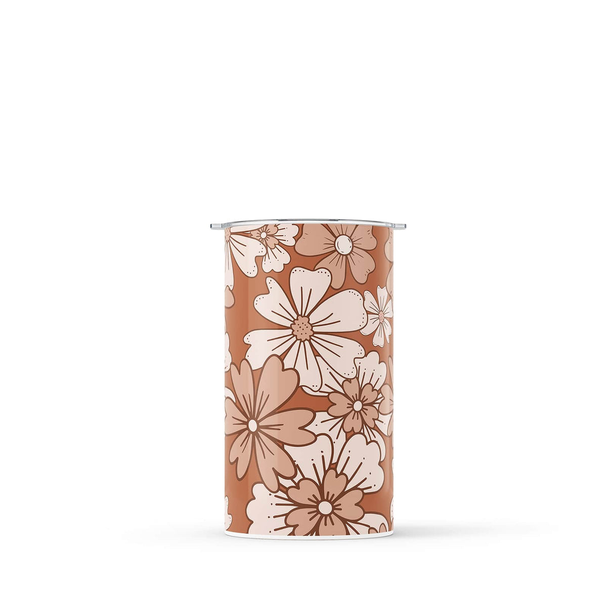Dark Brown Autumn 340ml Reusable Coffee Cup By Hydronair 
