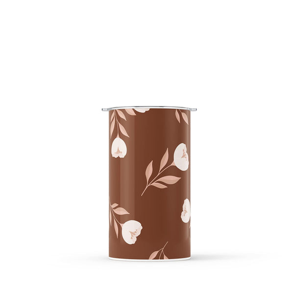 Dark Brown Autumn 340ml Reusable Coffee Cup By Hydronair 