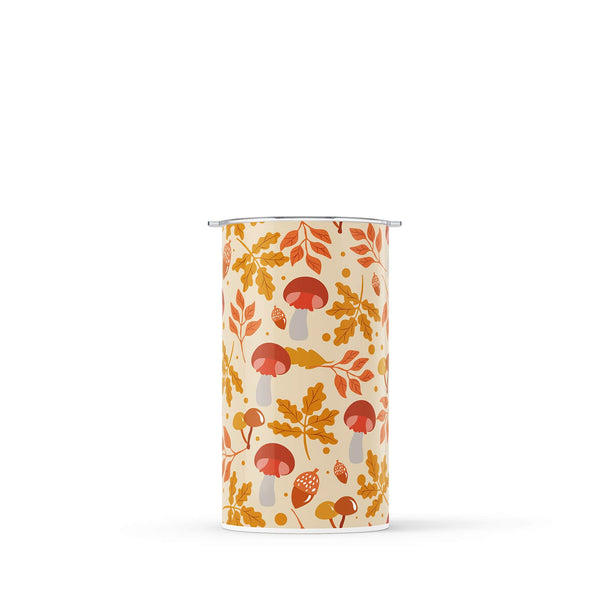 Dark Brown Autumn 340ml Reusable Coffee Cup By Hydronair 