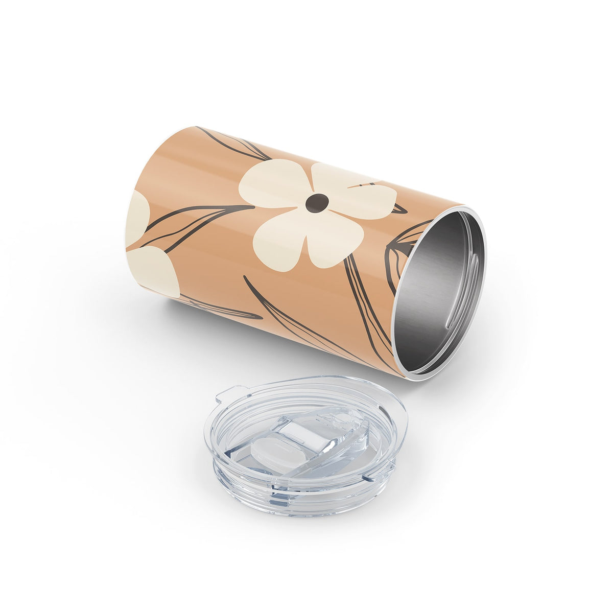Dark Brown Autumn 340ml Reusable Cup By Hydronair 