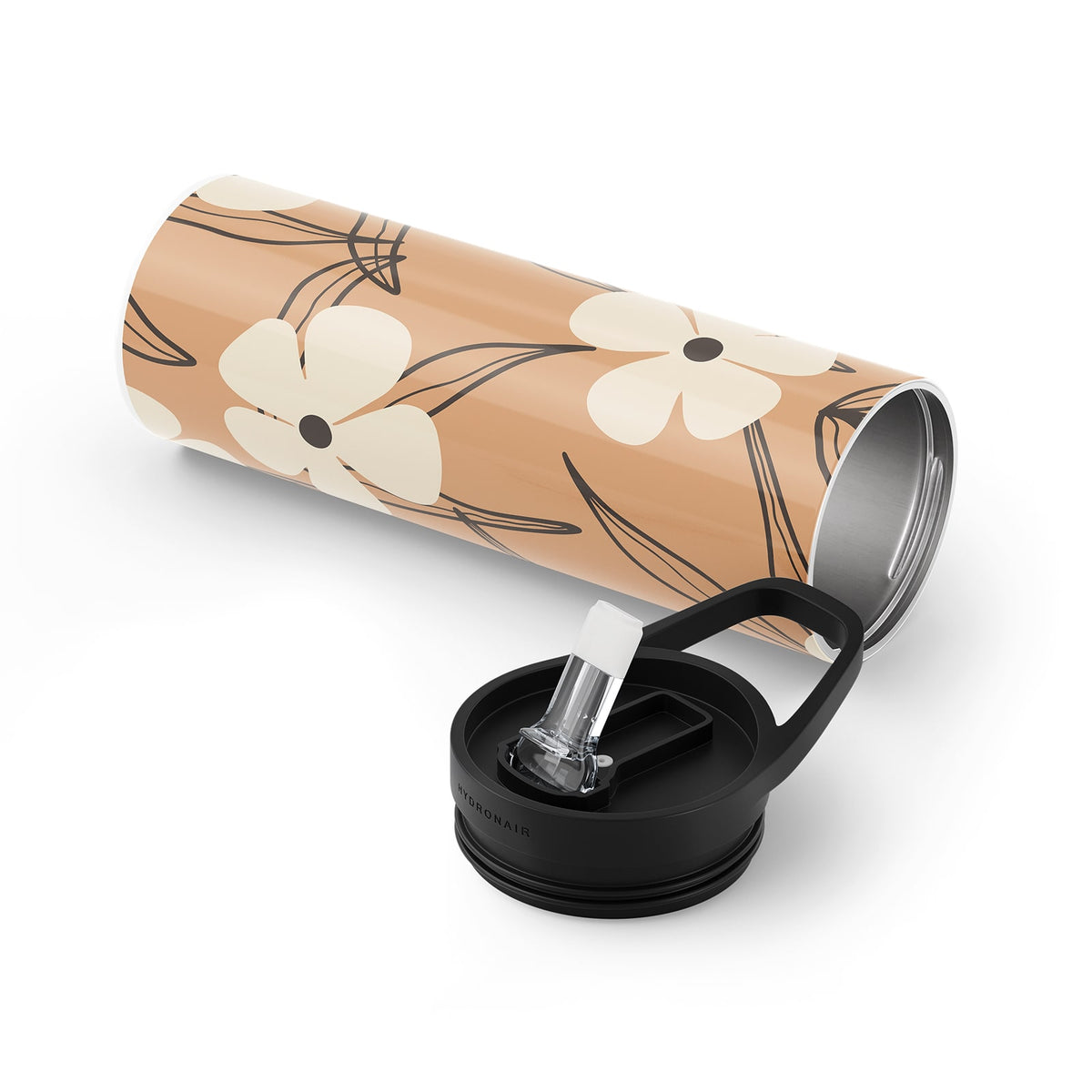 Dark Brown Autumn 560ml Reusable Bottle By Hydronair