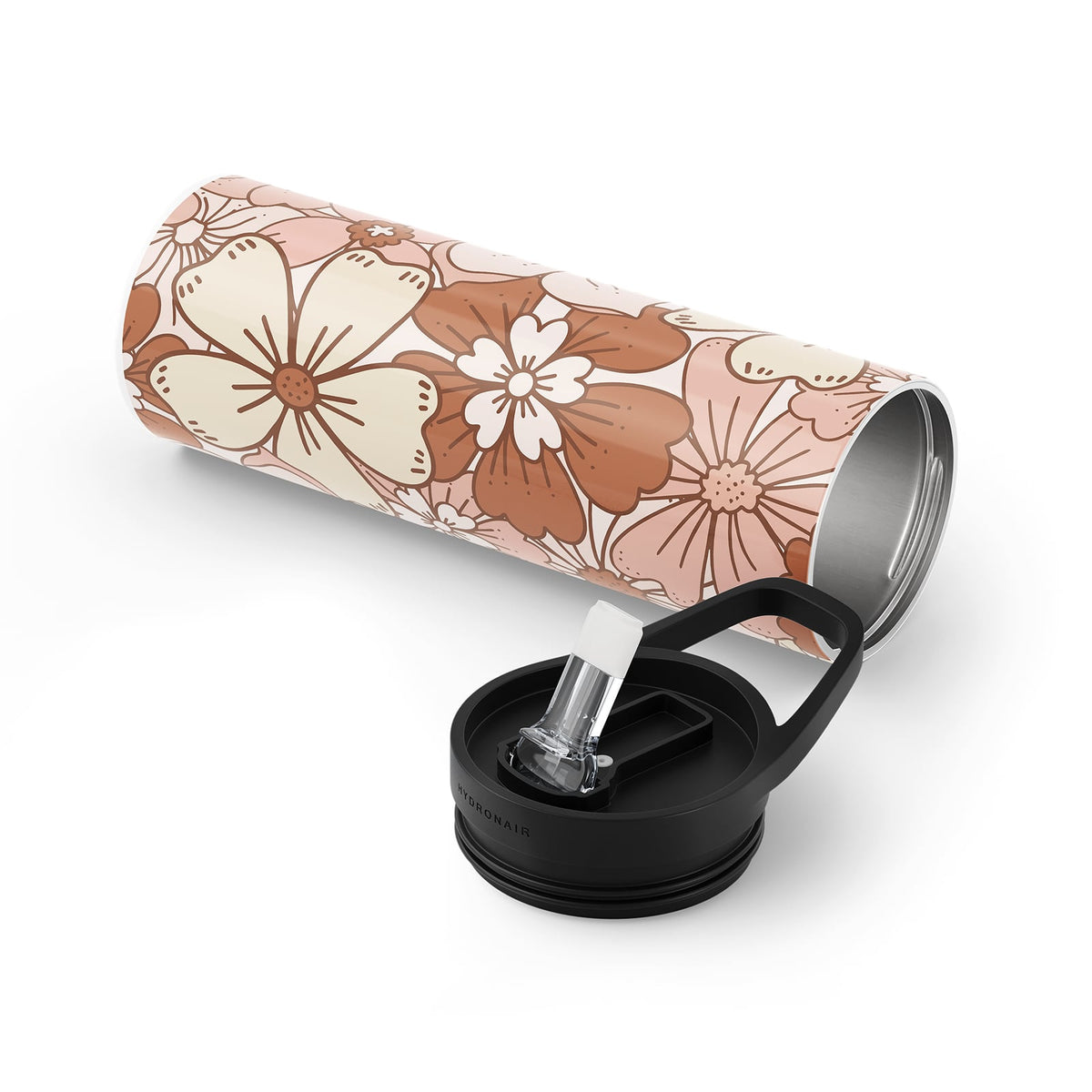 Dark Brown Autumn 560ml Reusable Bottle By Hydronair