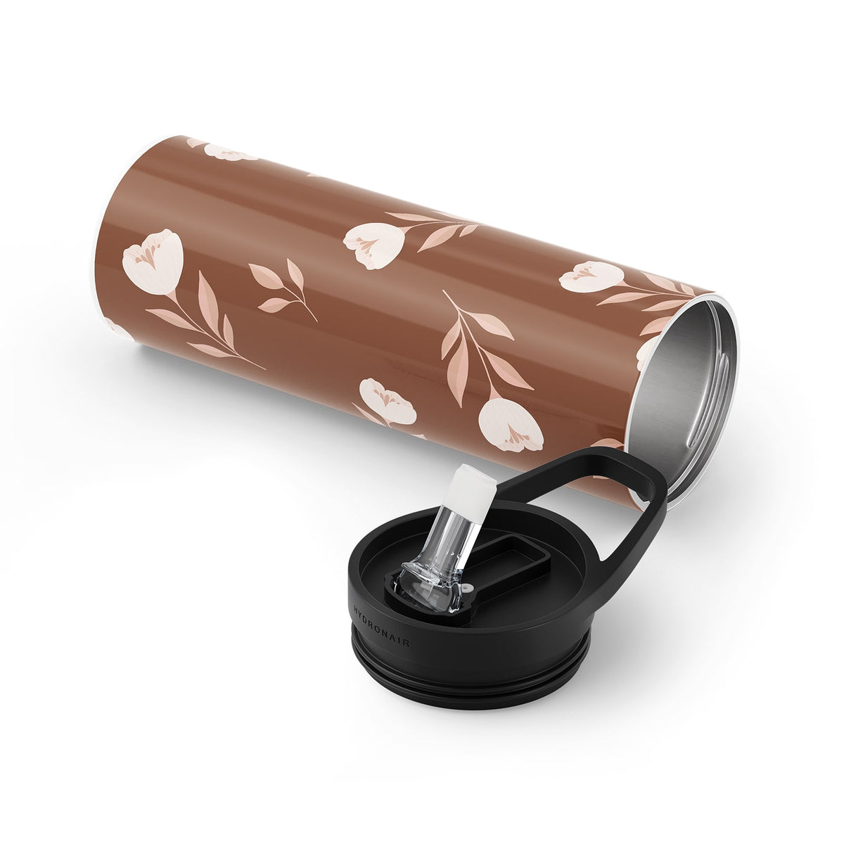 Dark Brown Autumn 560ml Reusable Bottle By Hydronair
