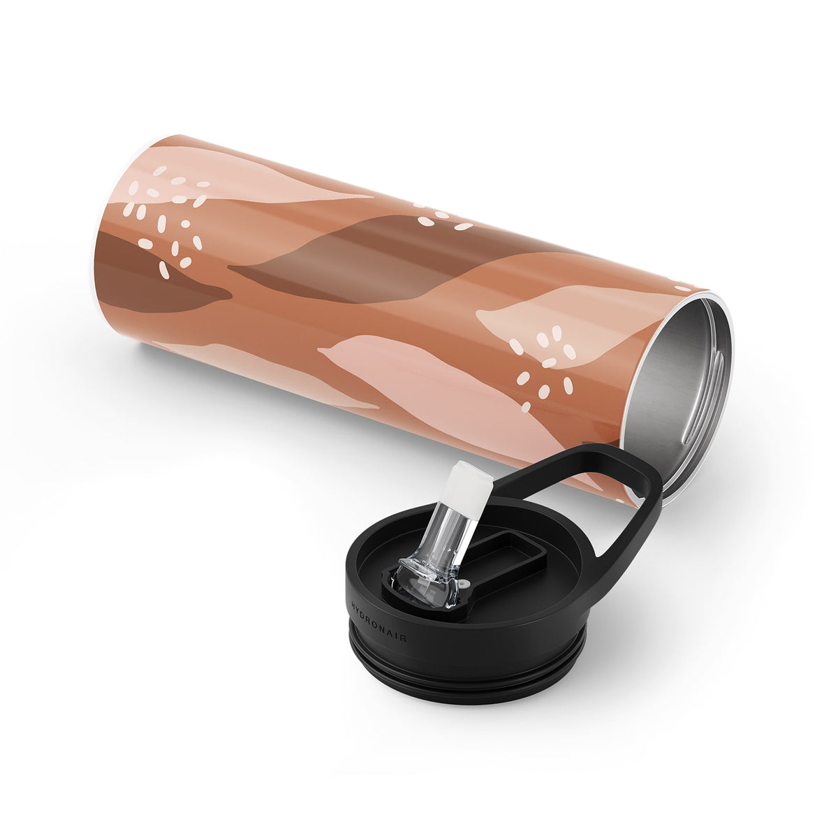 Dark Brown Autumn 560ml Reusable Bottle By Hydronair